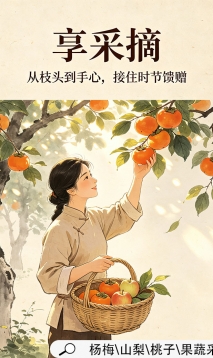享采摘｜田园拾趣·邂逅自然
