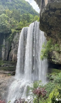 中国最高的瀑布文成百丈漈，水色山容风光奇秀